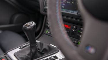 BMW M3 CS E46 interior details