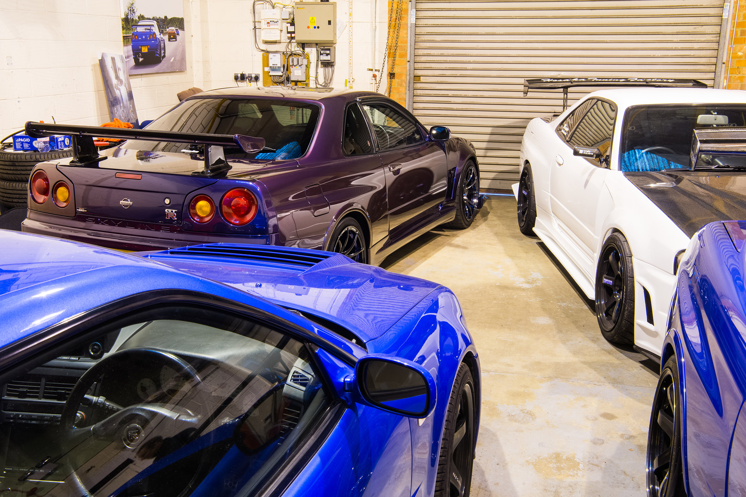Nissan Skyline Addiction One Man And His Many Gt Rs Evo