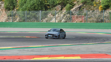 Audi RS3 FF RSR – cornering