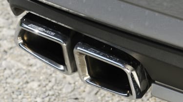 Mercedes-Benz E63 AMG exhaust