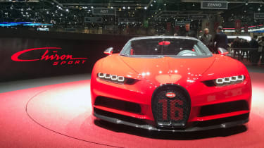 Bugatti Chiron Sport – front