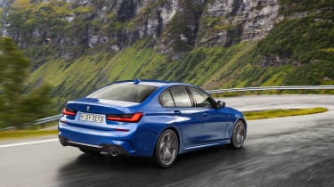 BMW 3-series G20 revealed - M Sport rear