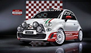 Abarth 500 rally car