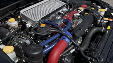 Subaru Impreza Cosworth CS400 engine low