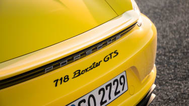 Porsche 718 Boxster GTS – rear wing