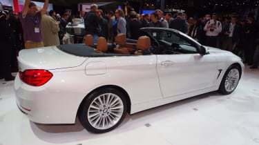 BMW 4-series Convertible revealed at LA show