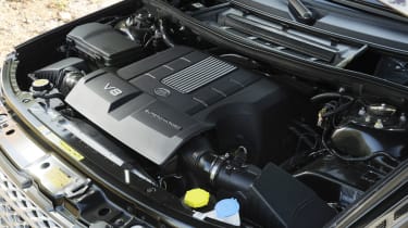 Range Rover Supercharged engine
