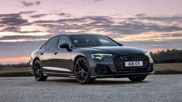 Audi S8 UK drive – front quarter 