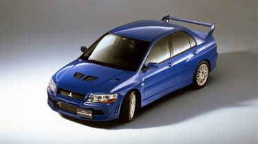 Mitsubishi Lancer Evolution VII - blue