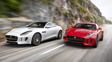 Jaguar F-type R Coupe and S Coupe