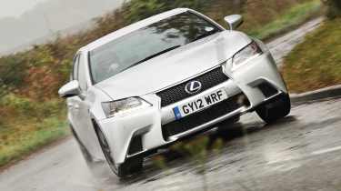 2012 Lexus GS450h F Sport front view