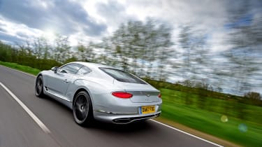 Bentley Continental GT UK drive - rear quarter