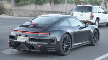Porsche 911 spy - rear