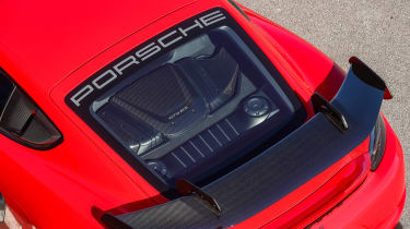 Porsche 718 Cayman GT4 RS – engine cover