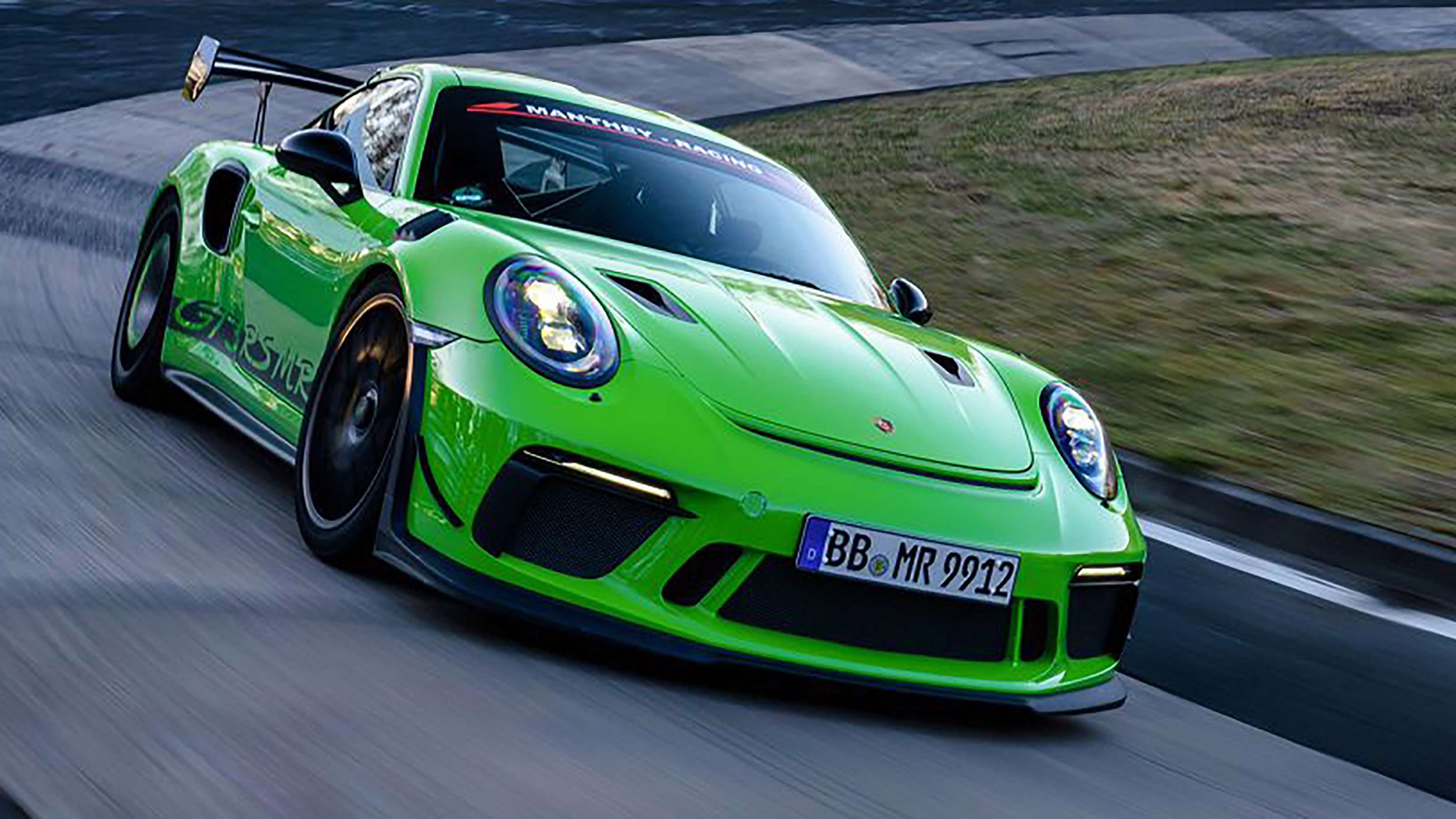 Manthey Racing S Porsche 911 Gt3 Rs Laps The Nurburgring On Video Evo