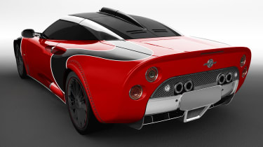 Spyker Aileron SE - rear red