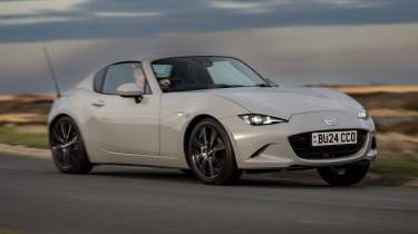 2025 Mazda MX-5 RF cornering front