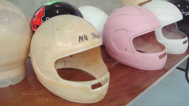 Arai track helmets