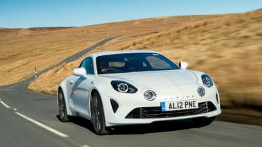 Alpine A110 Pure - front quarter