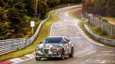 Alfa Romeo Stelvio Quadrifoglio - Nurburgring