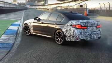 BMW M5 CS teaser