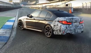 BMW M5 CS teaser