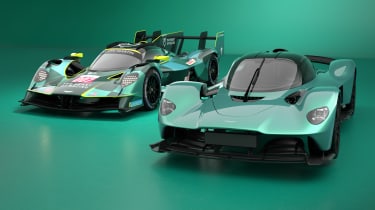 Aston Martin Valkyrie Le Mans car