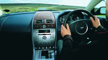 Aston Martin DB9 interior