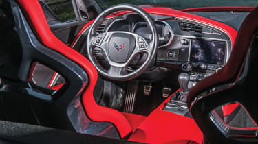 Chevrolet Corvette Stingray C7 interior dashboard