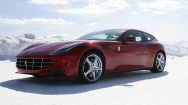 New Ferrari ice driving course