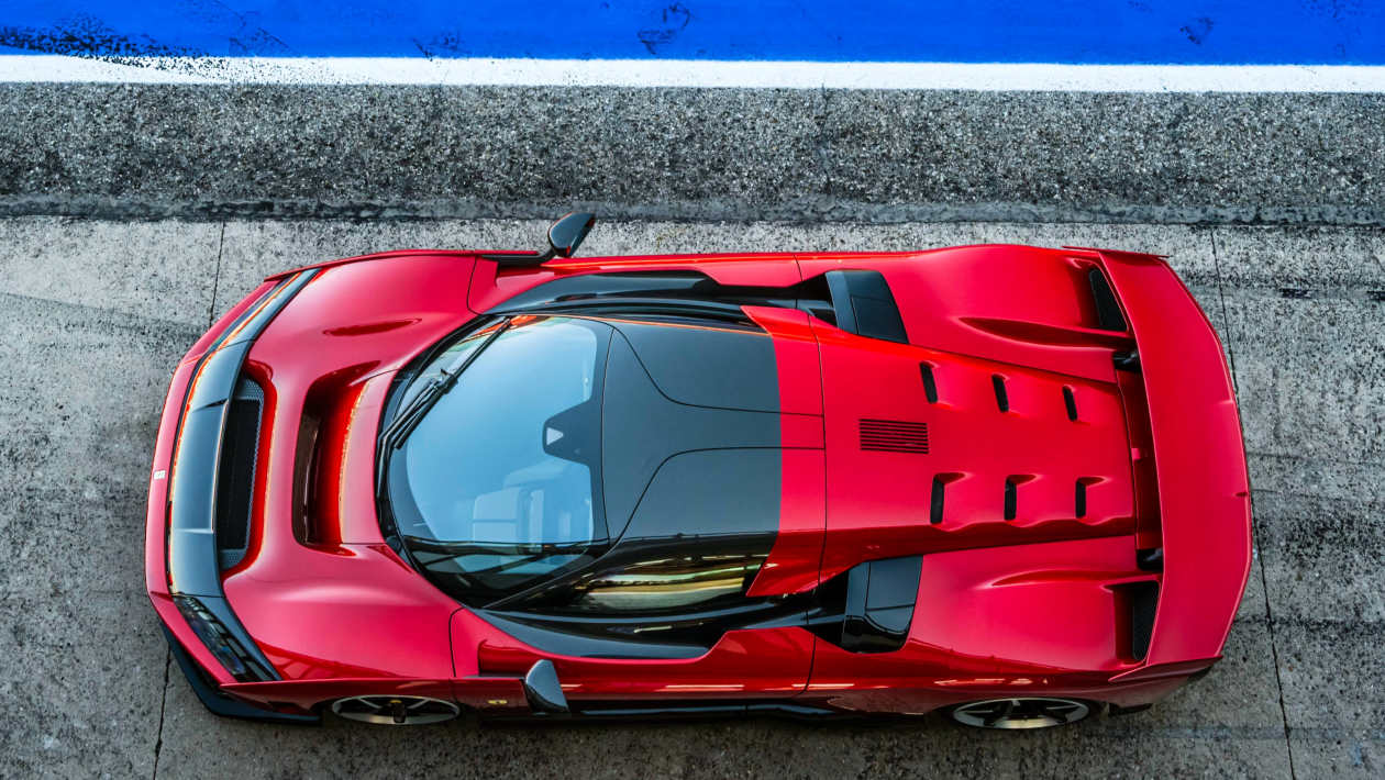 Ferrari F80 2026 مستقبل السيارات الرياضية الكهربائية الهجينة