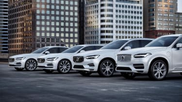 Volvo EV announcement - range