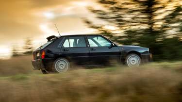 Lancia Delta Integrale side