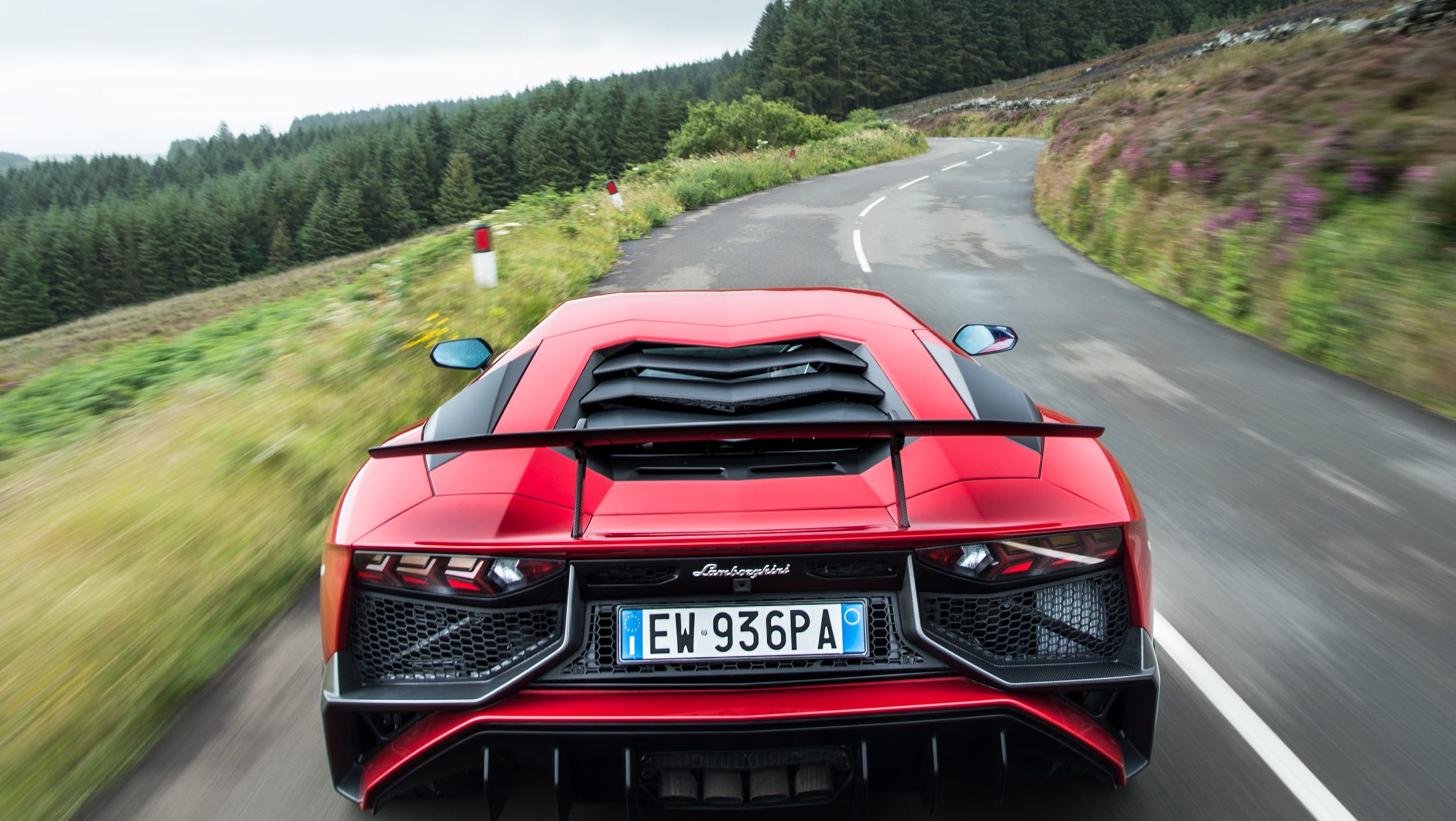 Lamborghini Aventador SV on the Isle of Man - in pictures | evo