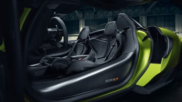 McLaren 600LT Spider seats