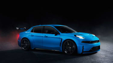 Lynk &amp; Co 03 Cyan Concept front 