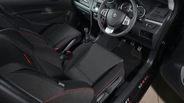 Suzuki Swift Sport SZ-R interior sports seat