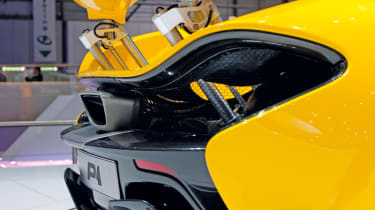 McLaren P1 rear wing
