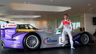 Audi&#039;s Allan Mcnish at Le Mans 24 hours