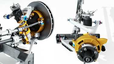 Ferrari F40 suspension and brakes