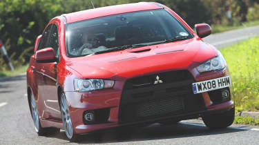 Mitsubishi Evo 10 front