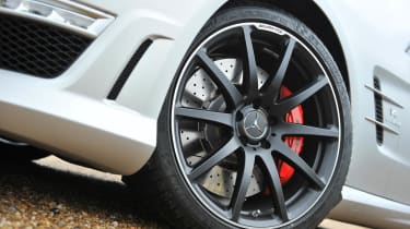 2013 Mercedes SL63 AMG matt black alloy wheel