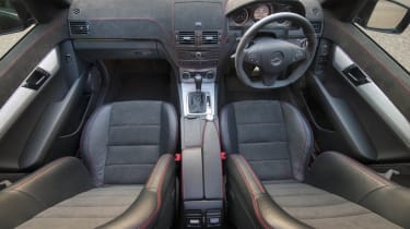 Mercedes C63 AMG DR250 interior