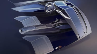 Audi Quattro concept interior