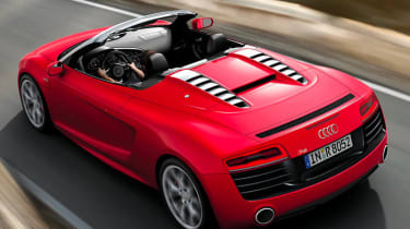 New 2013 Audi R8 sports car red