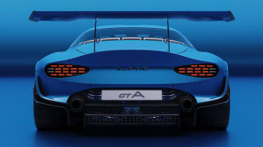 Alpine A110 GTA concept – tail