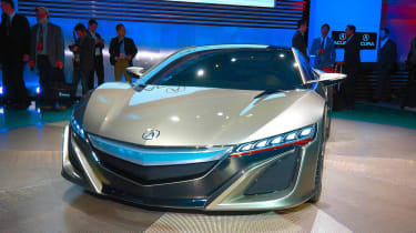 Detroit motor show: new Honda NSX