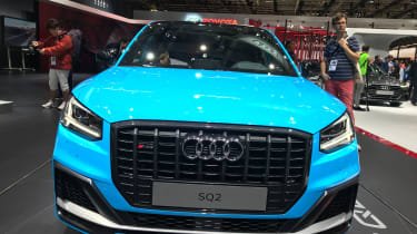 Audi SQ2 Paris motor show - front