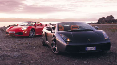 Lamborghini Gallardo Spyder V Ferrari F430 Spider Solar