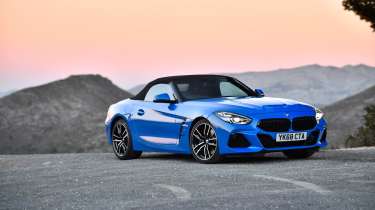 BMW Z4 review front